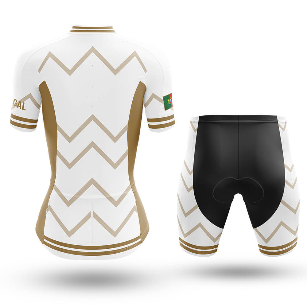 Portugal - Women V17 - White - Cycling Kit